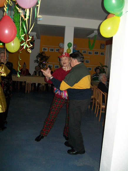 Bei unserem Fasching in unserem Restaurant der Seniorenresidenz Großziethen